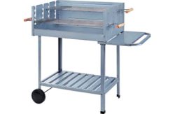Deluxe Charcoal Rectangle Steel Party BBQ.
